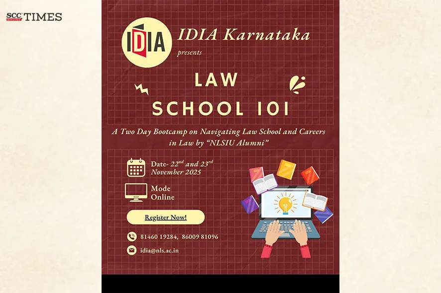 IDIA Karnataka Law School 101 Bootcamp