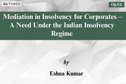 Insolvency Mediation India