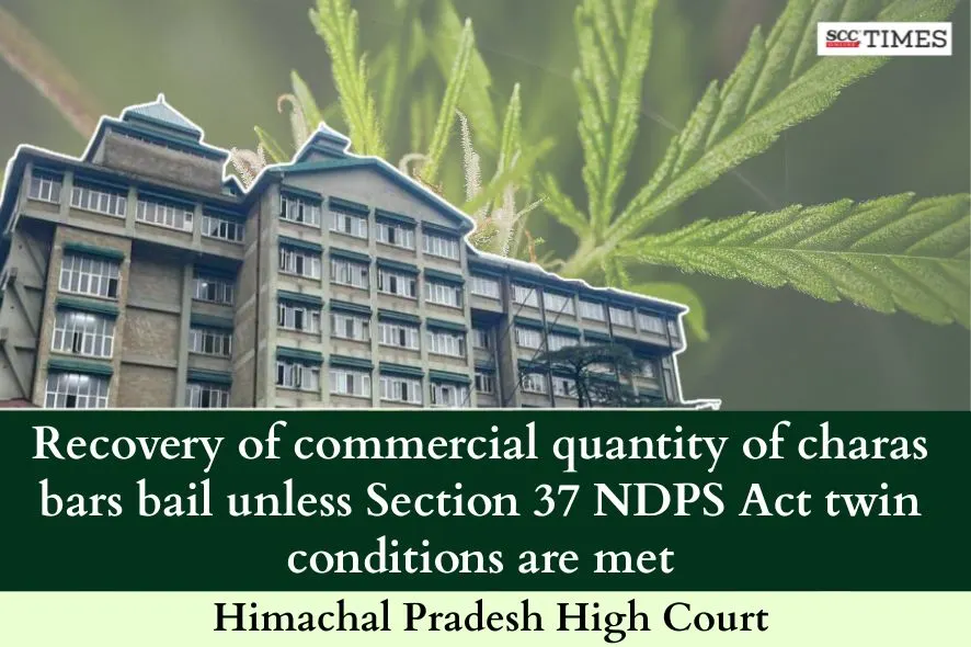 S. 37 NDPS twin conditions