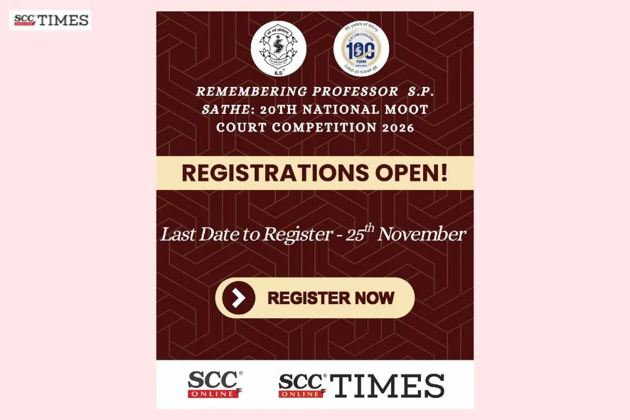 S. P. Sathe National Moot Court Competition 2026