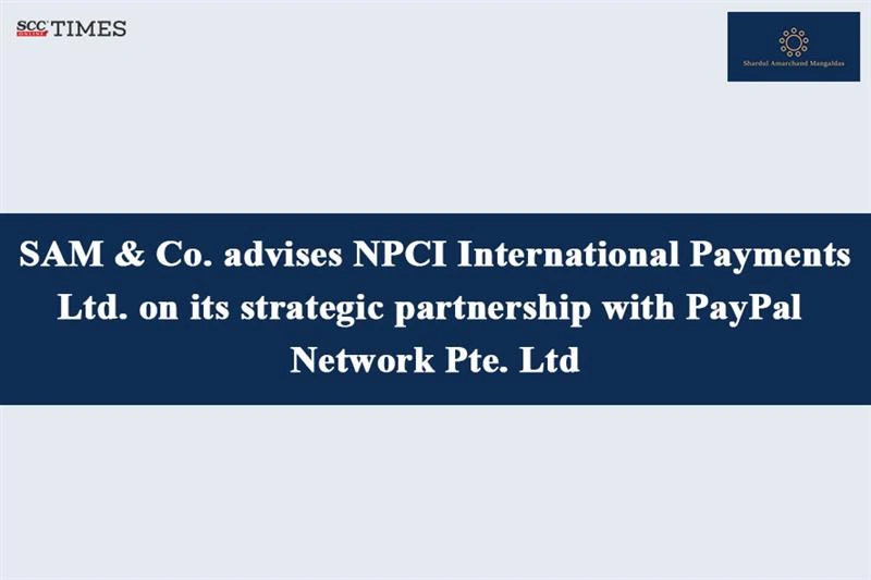 SAM & Co. advises NPCI International PayPal partnership