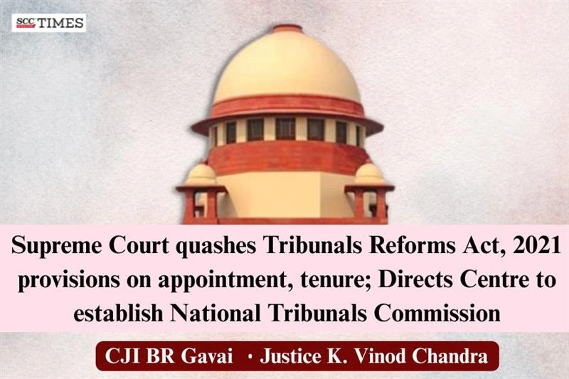 Tribunals Reforms Act