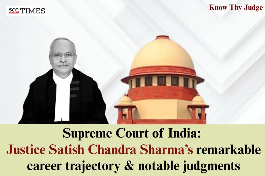 Justice Satish Chandra Sharma