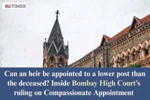 compassionate appointment to lower post