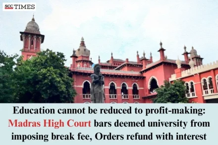 deemed university imposing break fee