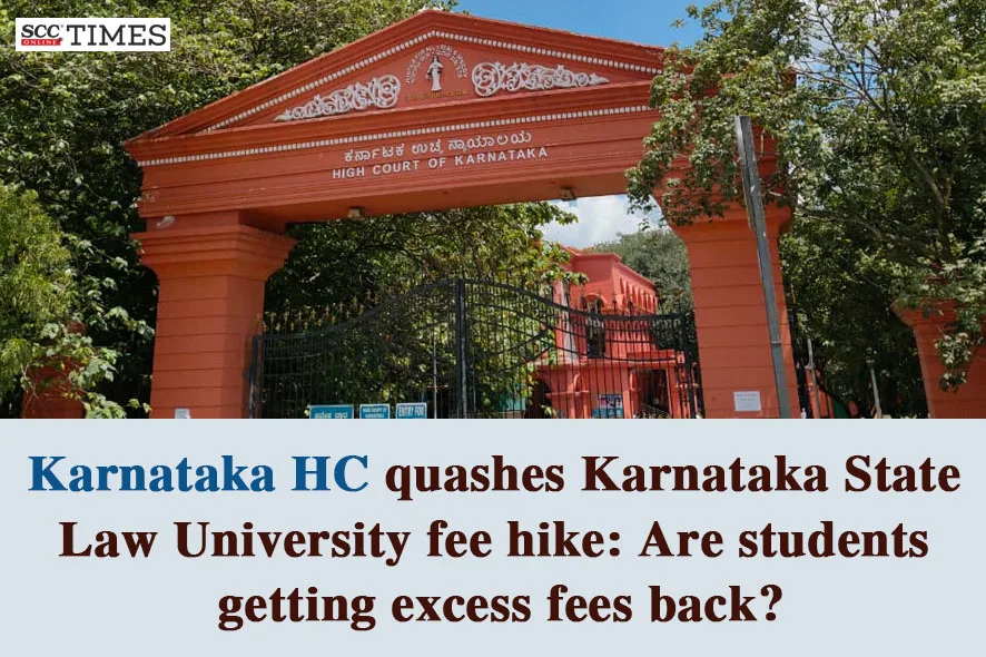 fee hike by Karnataka State Law University