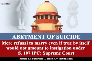 refusal to marry not instigation