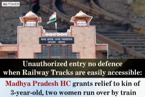 unauthorized entry on railway tracks