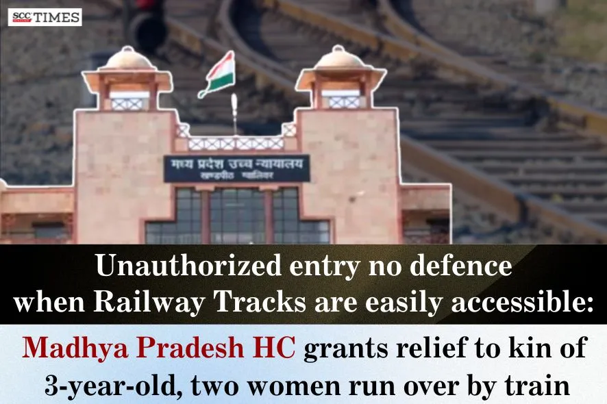 unauthorized entry on railway tracks