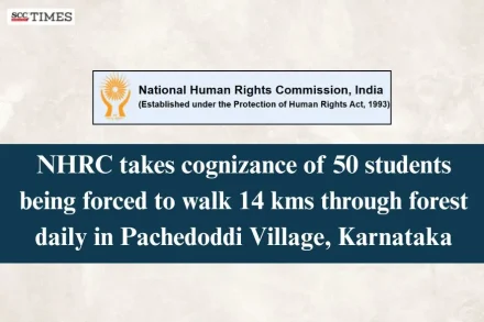 50 students forced to walk 14 kms through forest