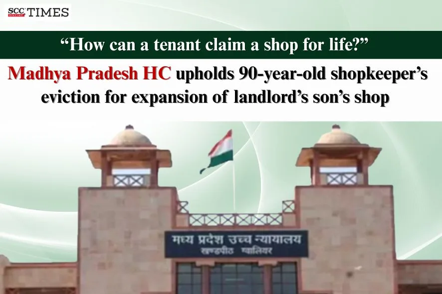 90-year-old shopkeeper evicted