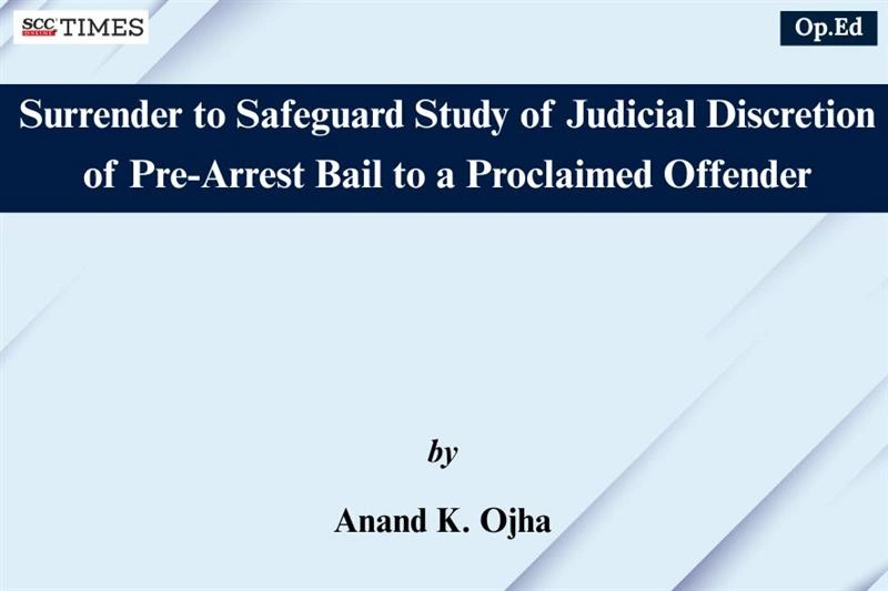 Anticipatory Bail