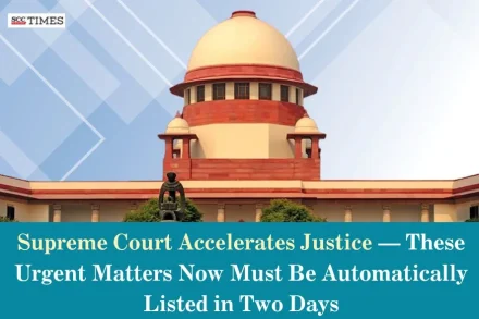 Automatic listing of urgent cases