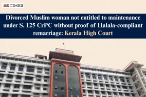 Divorced Muslim woman maintenance