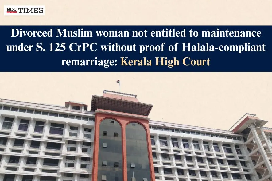 Divorced Muslim woman maintenance