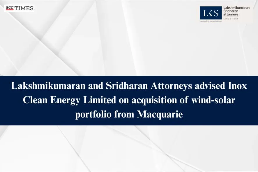 Inox Clean Energy renewable energy acquisition