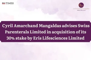 CAM Swiss Parenterals Eris Lifesciences acquisition