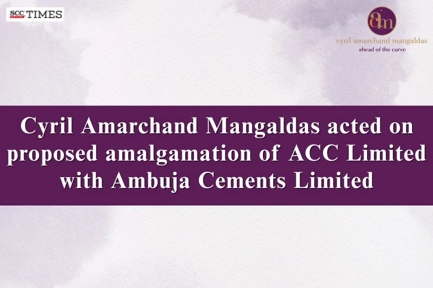 CAM advises ACC Ambuja