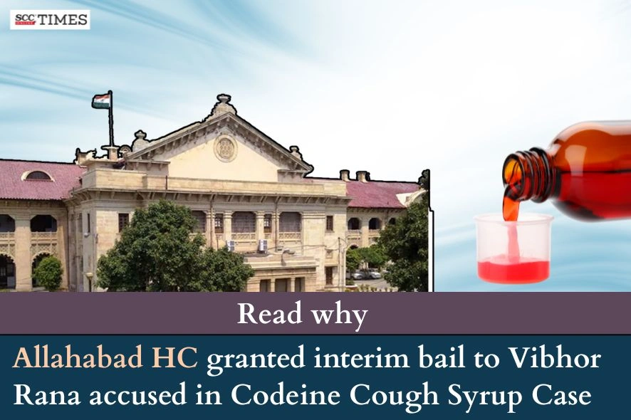 Codeine cough syrup case