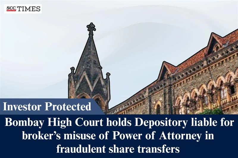 Depository liabile for broker misuse