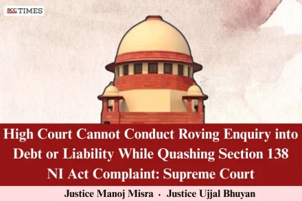 Enquiry into Debt or Liability