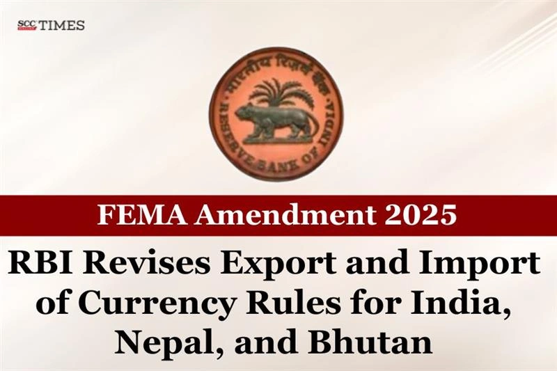 Export and Import of Currency
