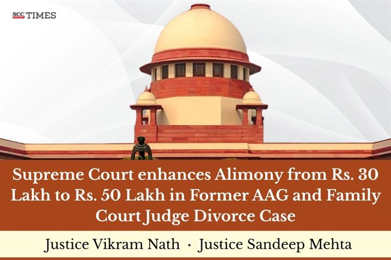 Family Court Judge Divorce Case