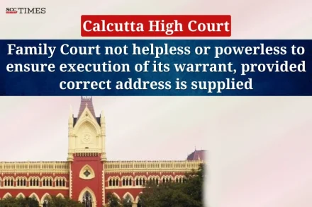 Family Court power to execute warrants