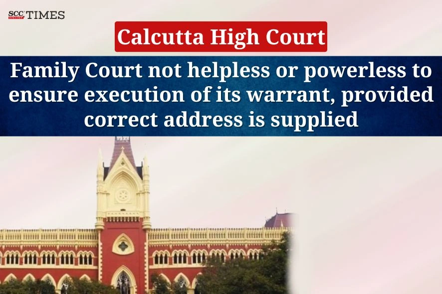 Family Court power to execute warrants