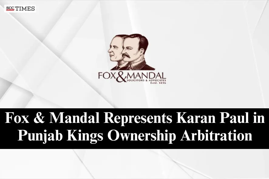 Fox & Mandal Kings Eleven Punjab Arbitration