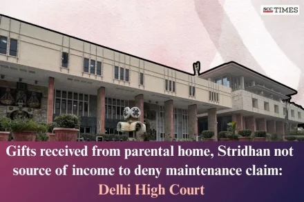 Gifts received from parental home not source of income