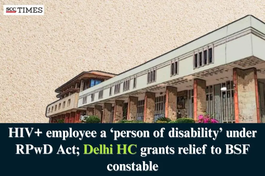 HIV positive person a person of disability