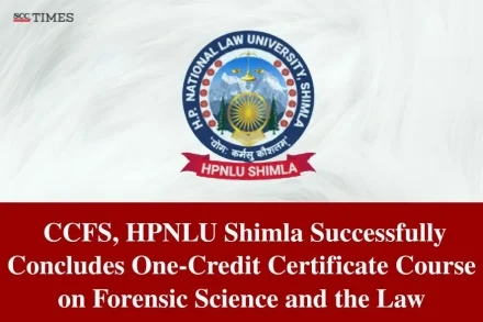 HPNLU CCFS Forensic Science Course