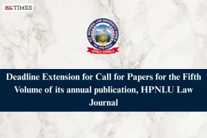 HPNLU Law Journal Call for Papers Extension