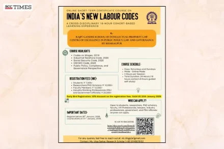 IIT Kharagpur Labour Codes Certificate Course