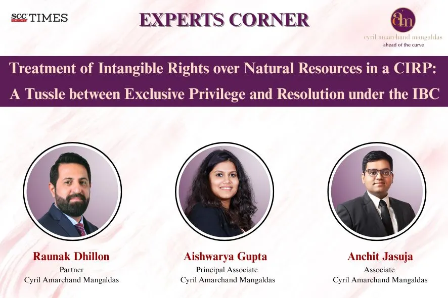 Intangible Rights over Natural Resources in CIRP