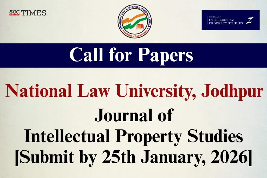 Journal of Intellectual Property Studies Call for Papers