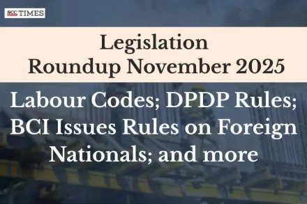 Legislation Roundup November 2025