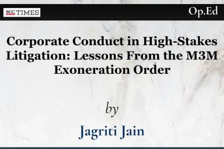 M3M Exoneration Order Litigation Analysis