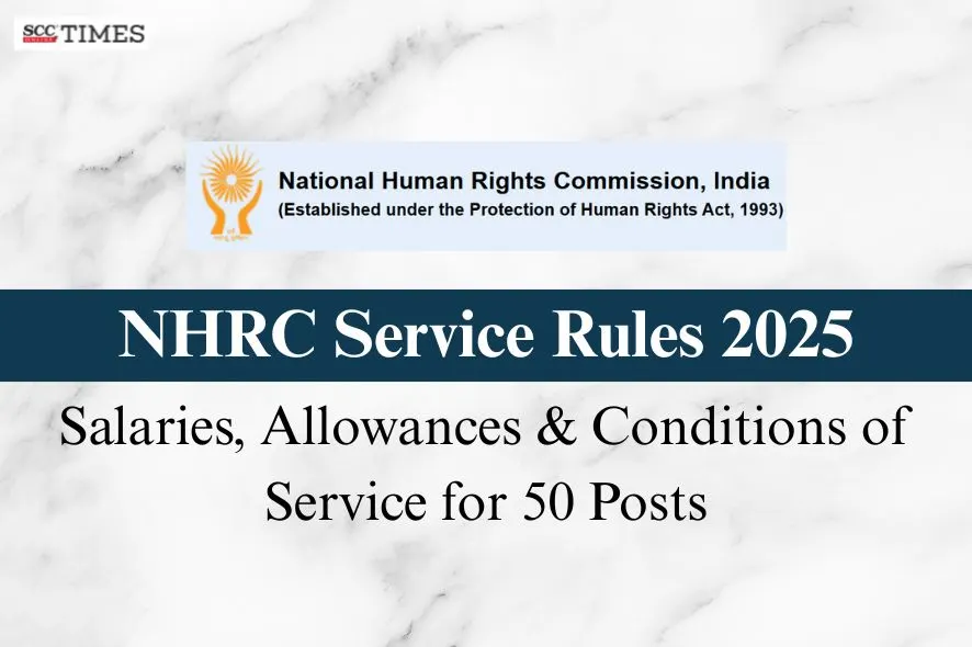NHRC Service Rules