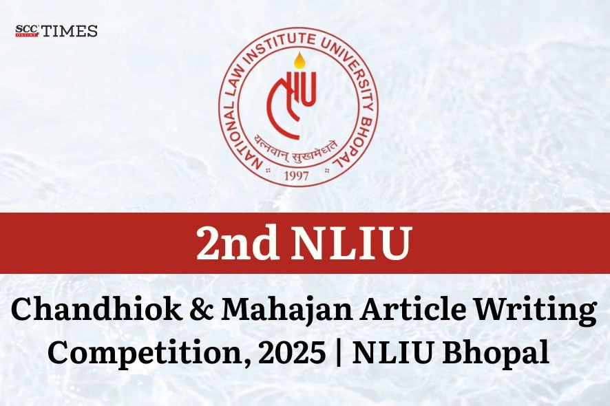NLIU Chandhiok & Mahajan Article Writing Competition