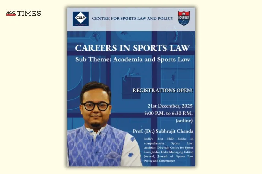 NUJS CSLP Sports Law Webinar