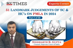 PMLA Landmark Judgments 2024