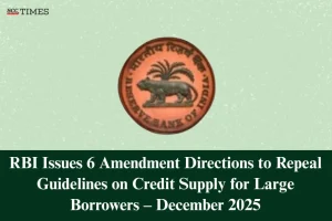 Repeal Guidelines on Credit Supply for Large Borrowers