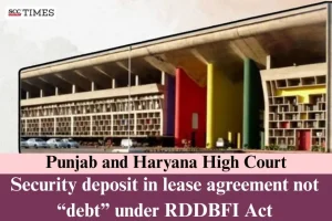 Security deposit in lease agreement not debt RDDBFI
