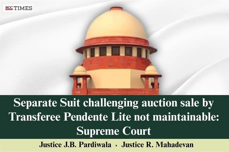 Separate suit challenging court auction