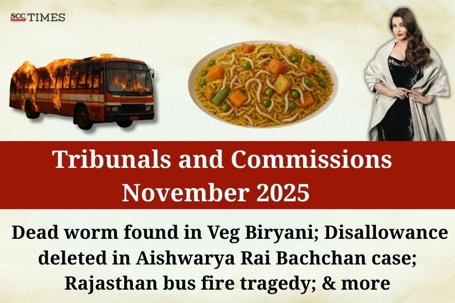 Tribunals and Commissions November 2025