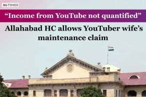 YouTuber wife maintenance claim