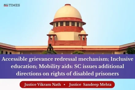 access and aid for Disabled Prisoners