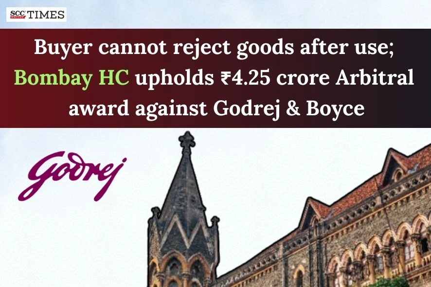 buyer cannot reject goods after use